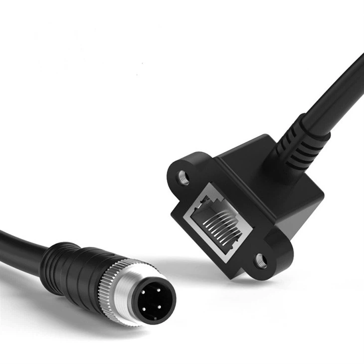 Kabel M12 To RJ45 samice RA